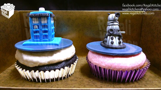 Behold — The Perfect Doctor Who Cupcakes